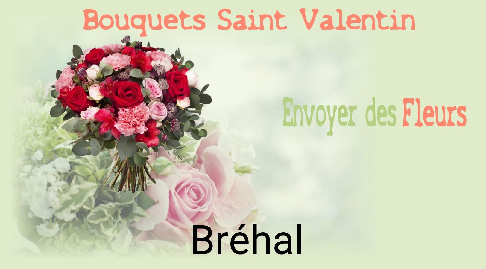 Roses de Saint-Valentin livrées à Bréhal